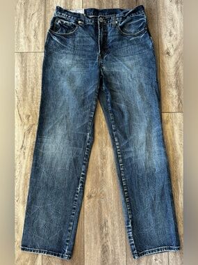 Stetson Denim Men's 1520 Standard Fit Straight Leg Jeans 34x34 Cowboy Western
